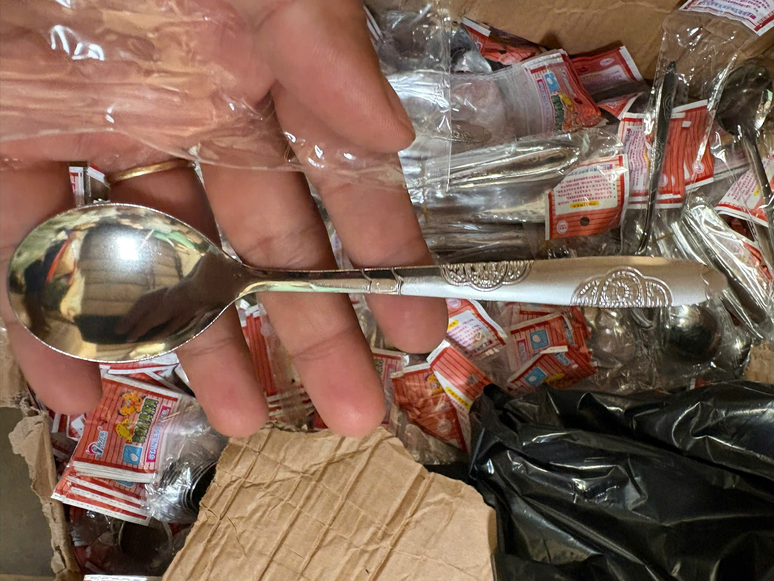 Thìa/Muỗng Hoa -2 Tròn - Muỗng inox giá sỉ tại kho