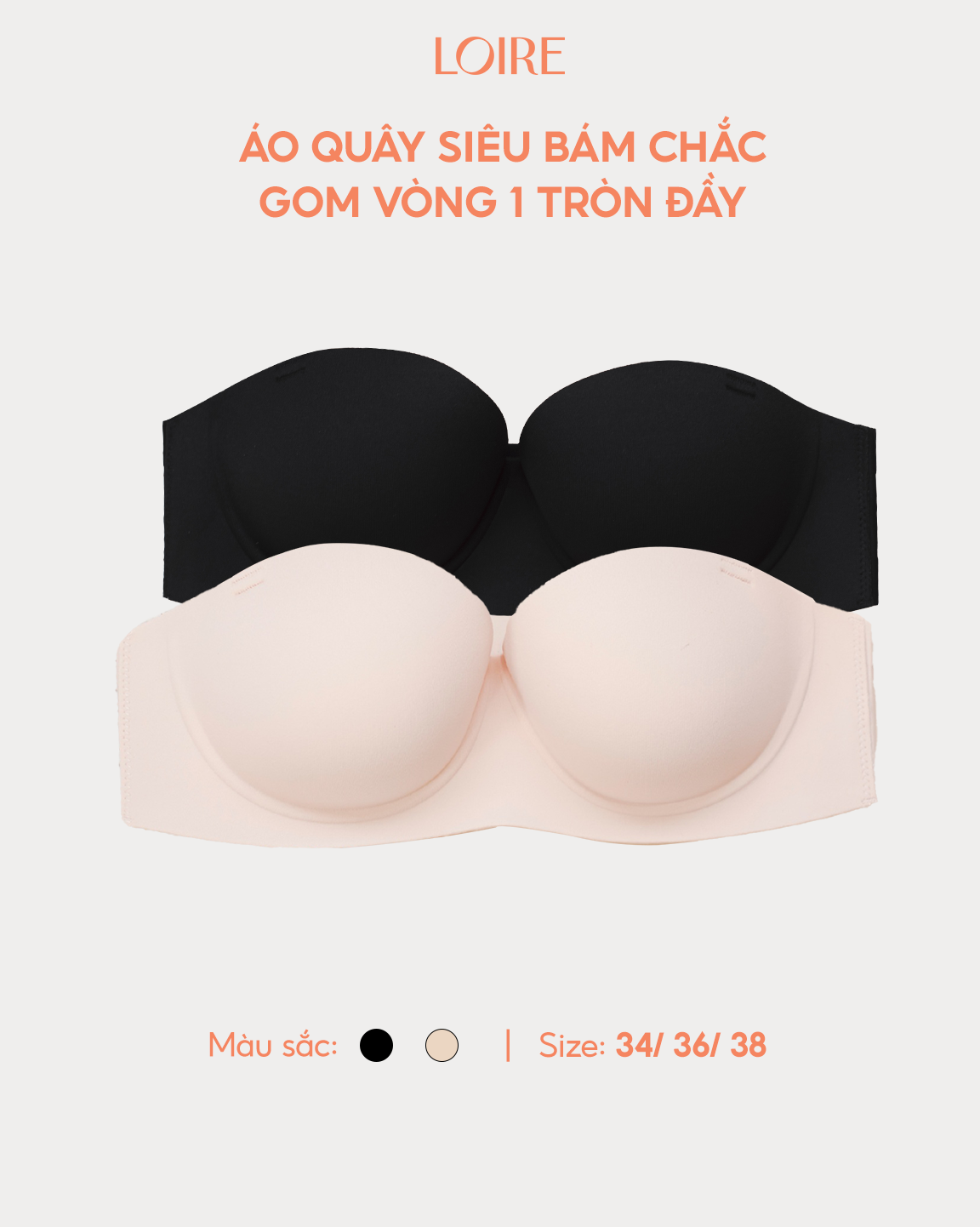 Áo Lót Quây Có Gọng, Siêu Bám Chắc BRQ171