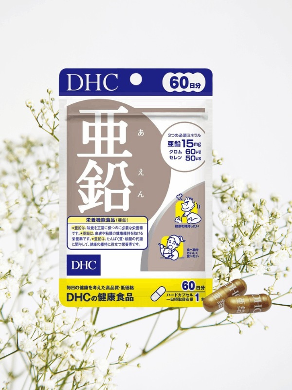 Viên uống bổ sung kẽm DHC 60