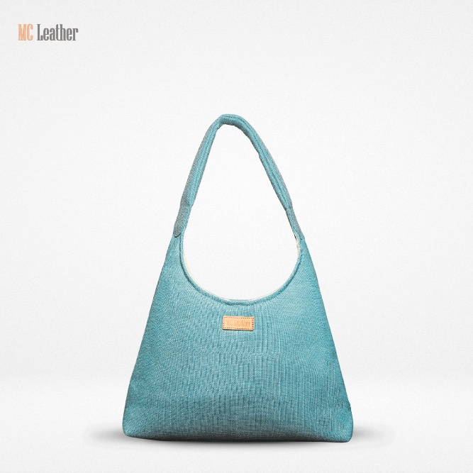 Túi Tote MCL Retro thu đông đơn giản - XANH DƯƠNG