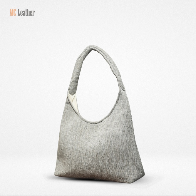 Túi Tote MCL Retro thu đông đơn giản - XÁM