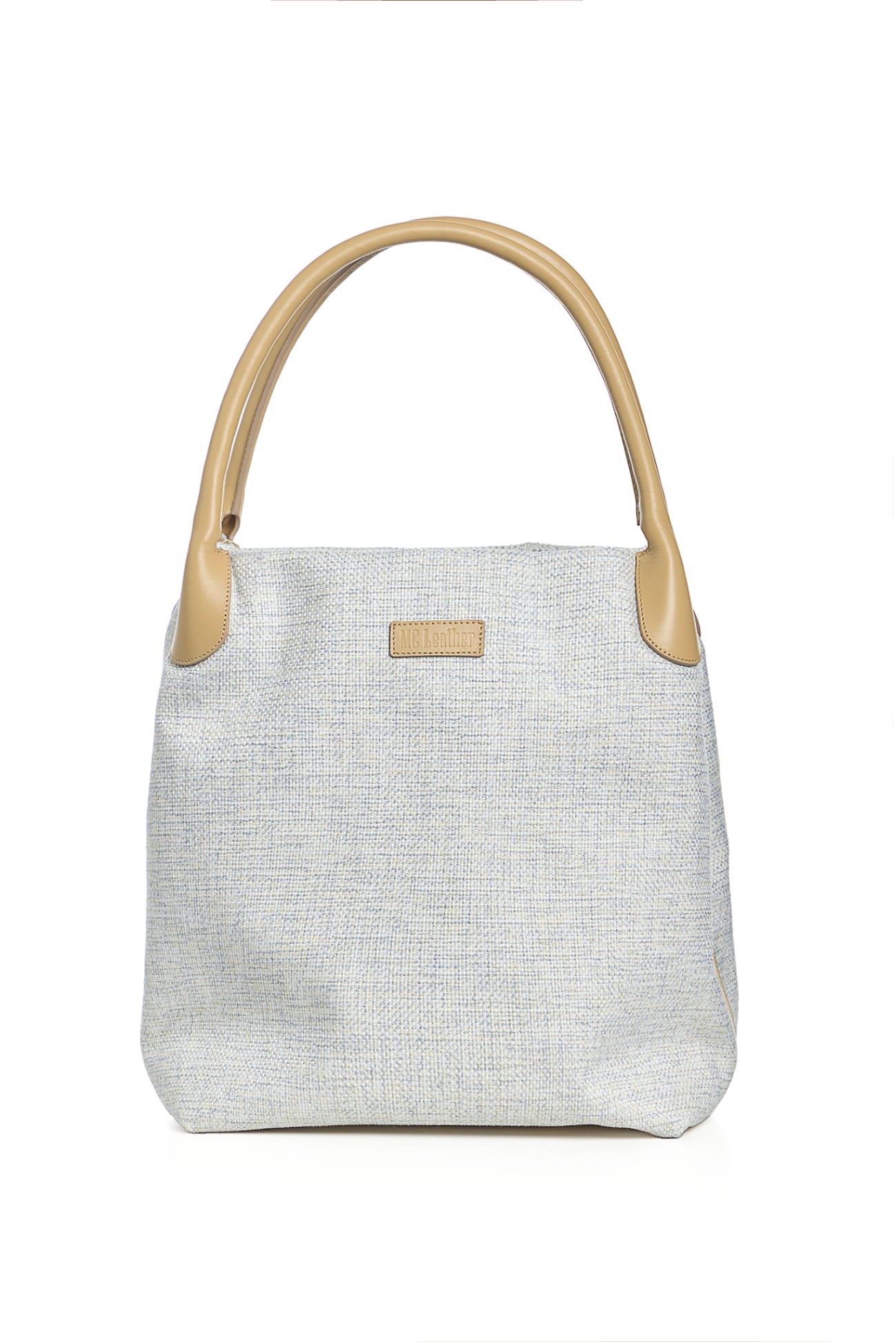 Túi MCL form cánh dơi đeo vai - KEM