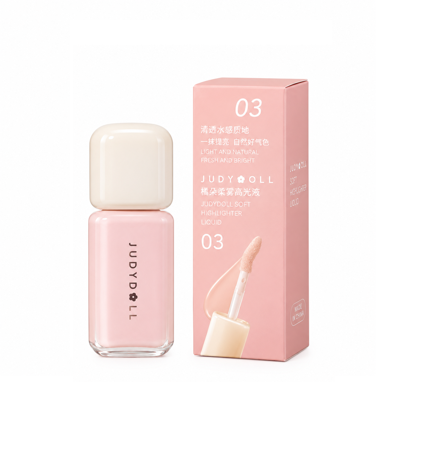 S217 ( Số 03 Cam đào) Má Hồng Kem Judydoll Soft And Smooth Blush Lotion 5g ( 1/2029 )