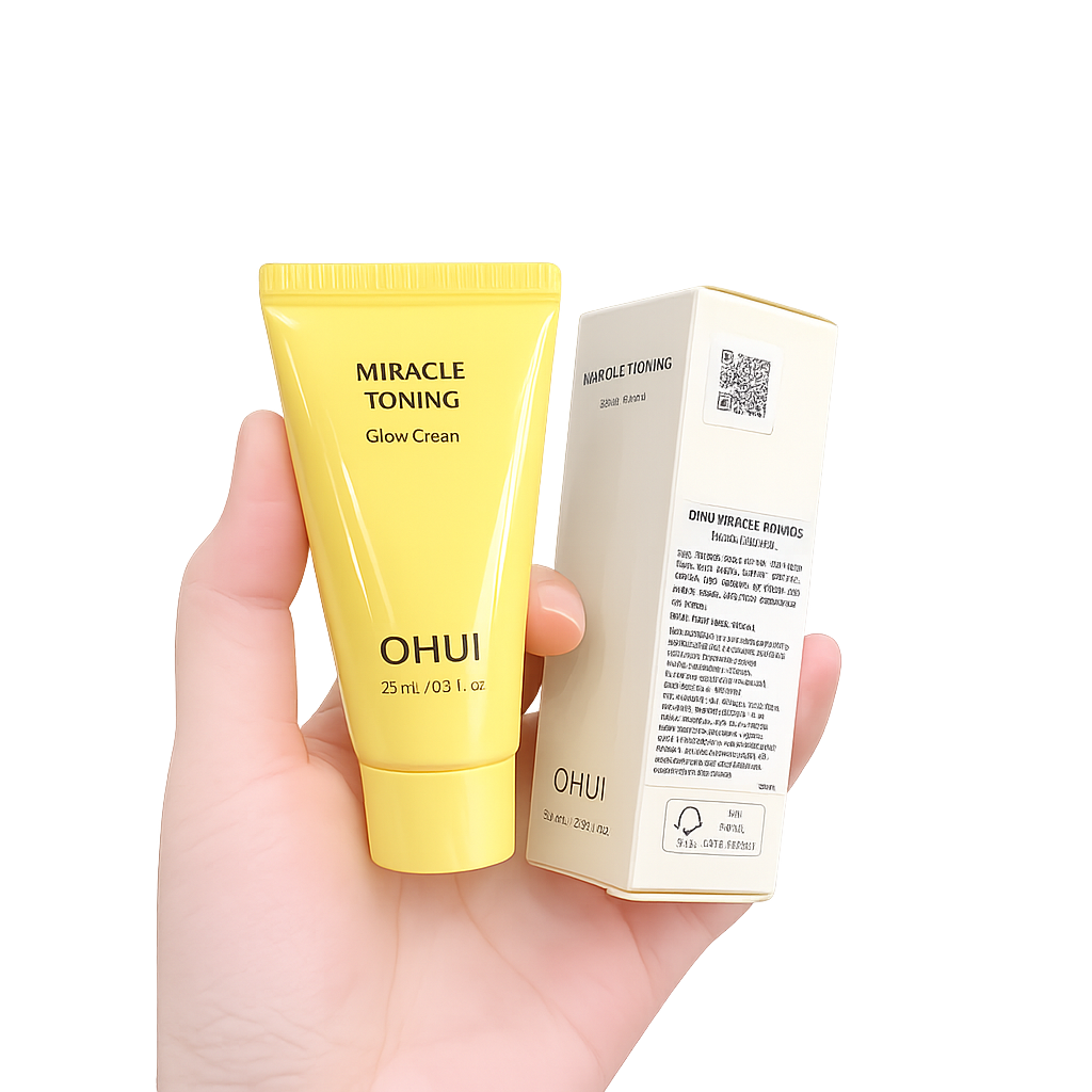 m253 (Có vỏ) Tuýp kem Ohui Miracle Toning Glow cream 25ml
