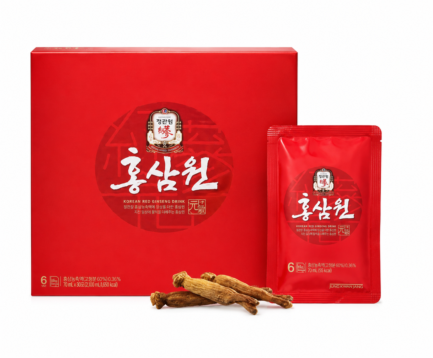 G246 - Nước hồng sâm Won KGC Jung Kwan Jang 30 gói * 70ml
