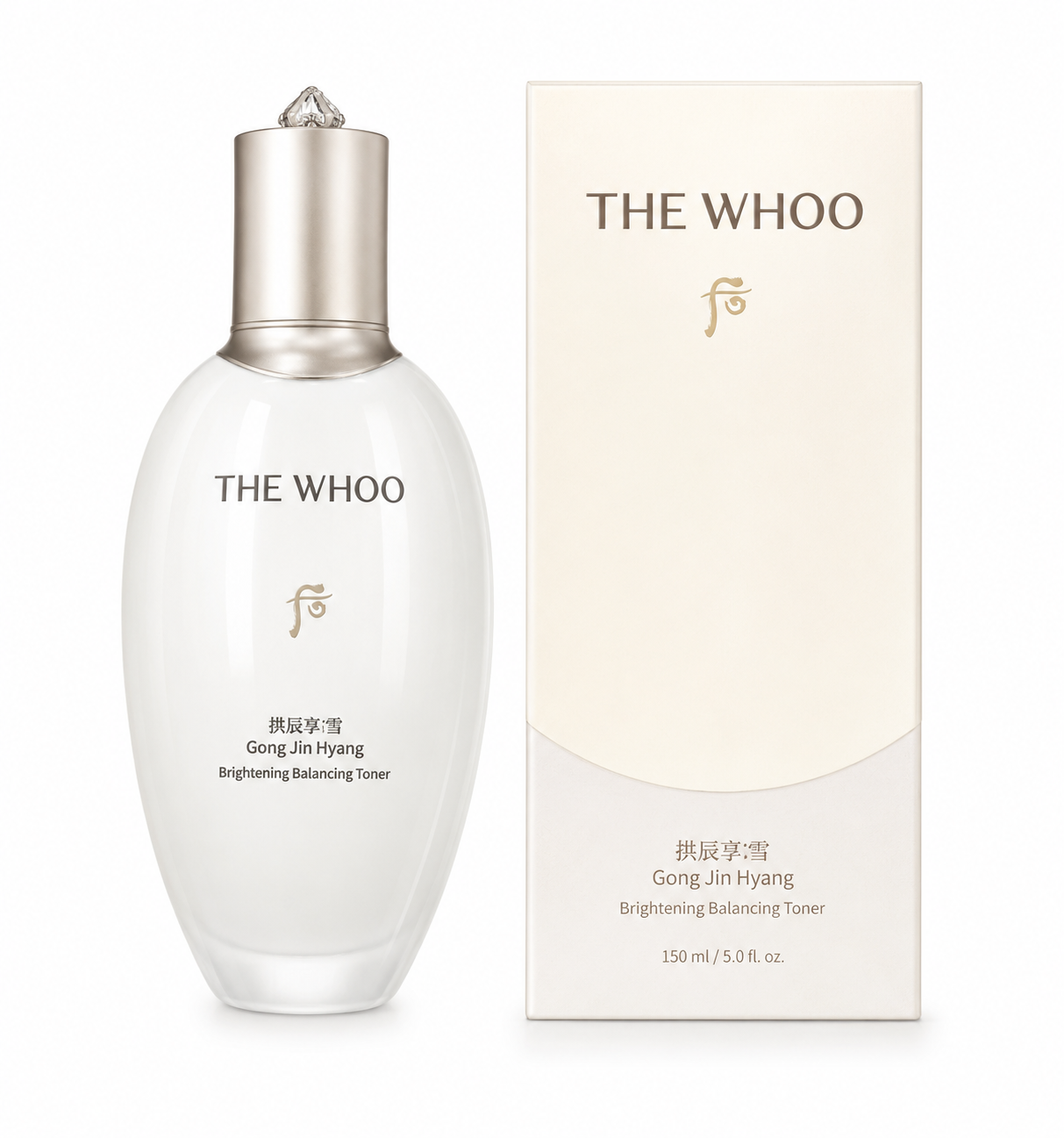 Q903 Nước hoa hồng Whoo Trắng Gongjinhyang Seol Brightening Balancing Toner 150ml