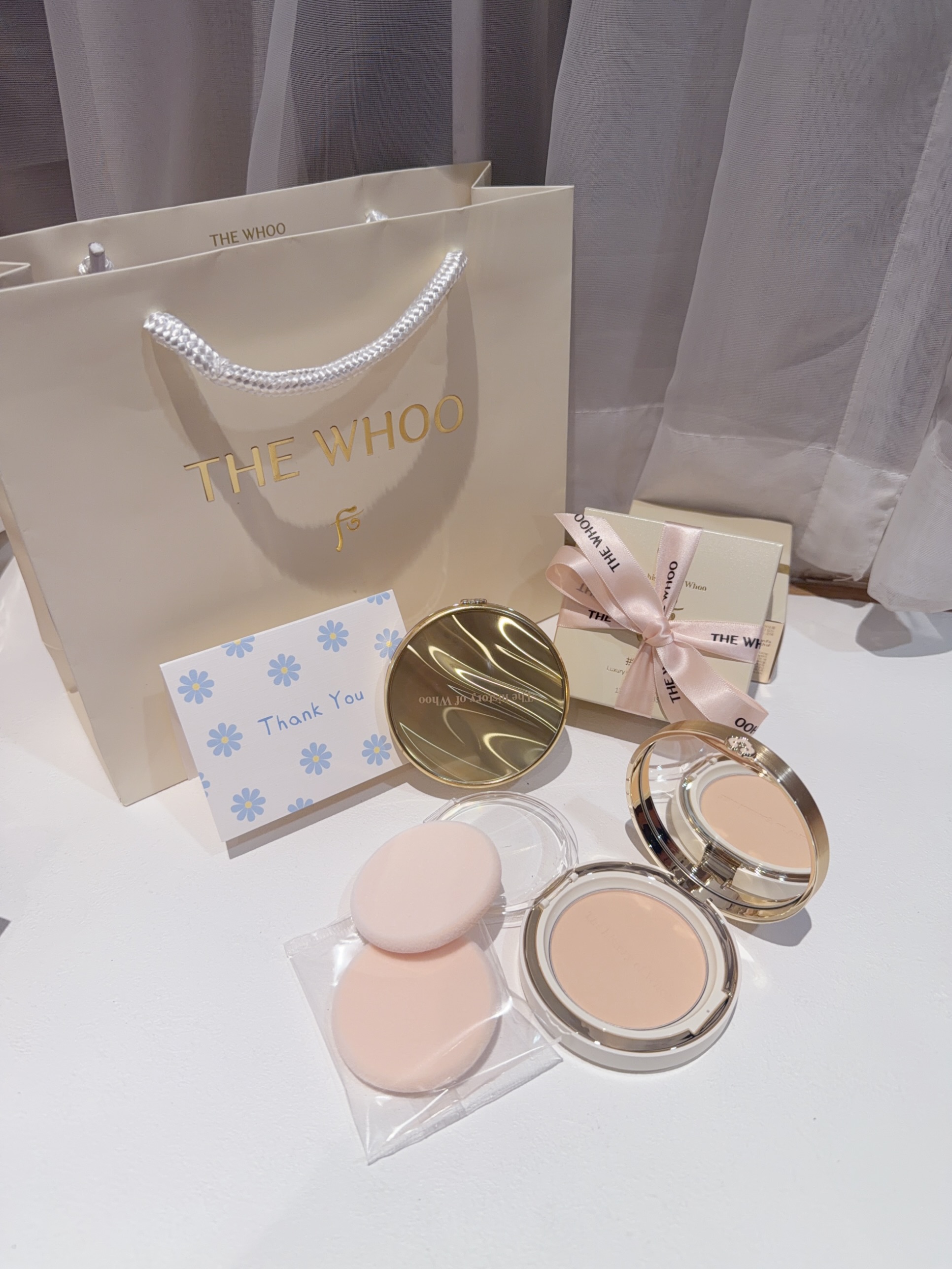 S182 Phấn Whoo luxury glow pressed Powder Pact 13gr # 02