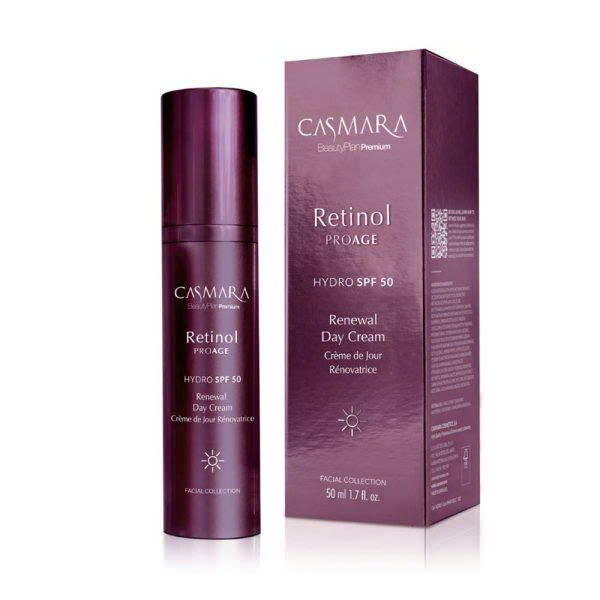 S219 KEM NGÀY CASMARA Retinol Proage Hydro SPF50 Renewal Day Cream 50ml ( 5/2028 )