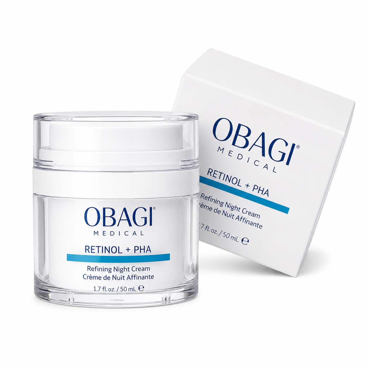 S73 m882(1) Kem tái tạo ban đêm Obagi Medical Retinol + PHA - 50ml ( 3/2029 )