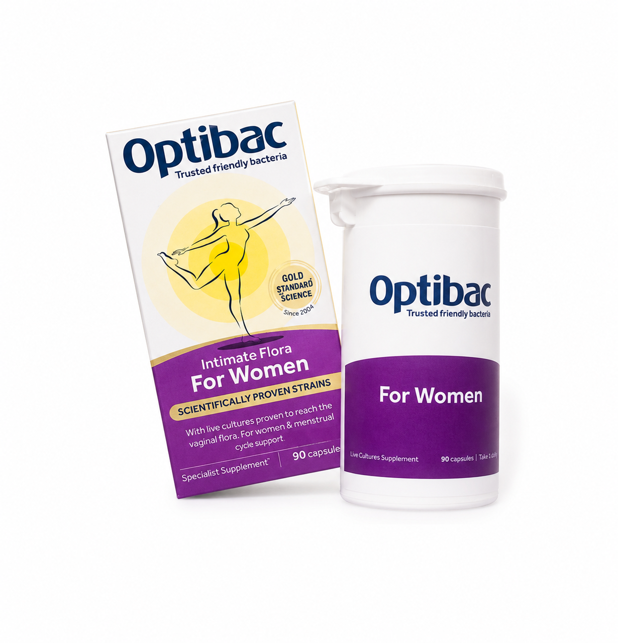 c18 Men vi sinh OptiBac Probiotics 90 VIÊN cho phụ nữ