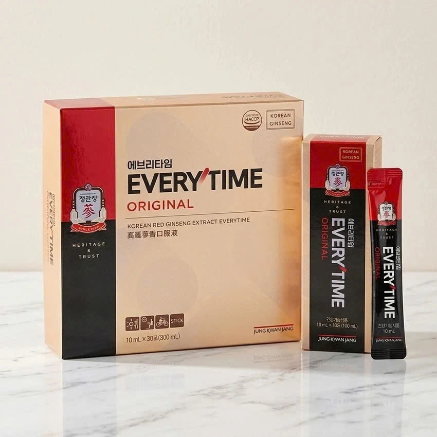 g263 - Hồng sâm chính phủ KGC loại everytime 30 gói * 10ml