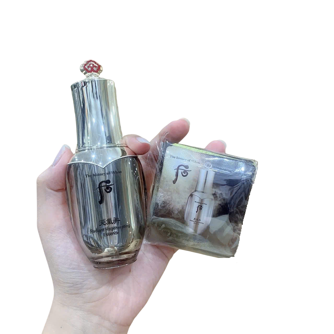 m125 Gói Tinh chất Whoo TÁI SINH Radiant Regenerating Essence 1ml