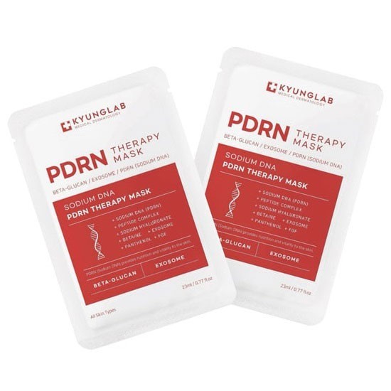 m34 - M911 (Màu Đỏ) Mặt nạ PDRN Therapy Mask dưỡng ẩm, phục hồi cho da Kyung Lab
