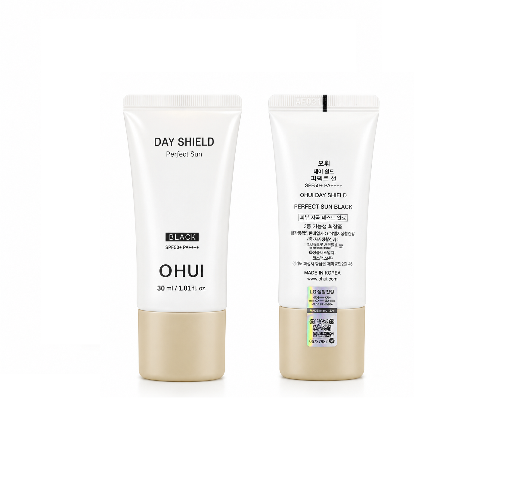 m919 ( tách set ) Kem chống nắng ohui BLACK 30ml ( 2/2029 )
