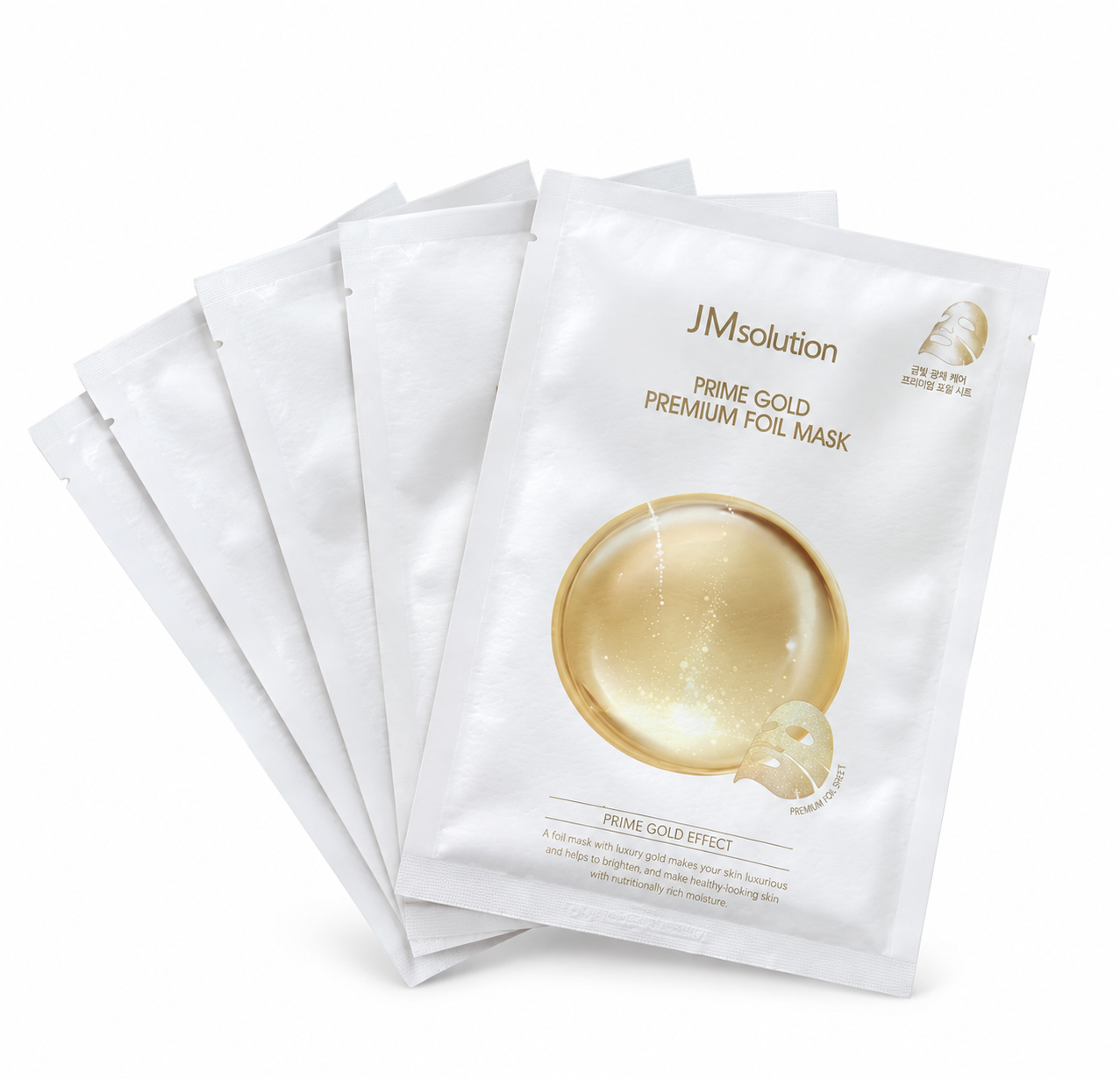 m942 ( COMBO 5 miếng) Mặt nạ JM Solution Prime Gold Premium Foil Mask