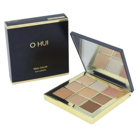 q163 Bảng phấn mắt Ohui 9 màu Real Color Eye palette số 1 ( Beige Moment ) ( 9/2028 )