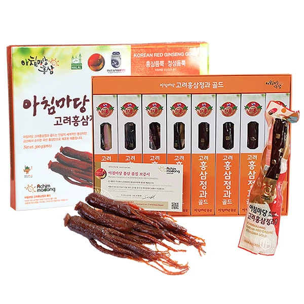q459 Set hồng sâm tẩm mật ong nguyên củ (8 củ) 300g ( 11/2028 )