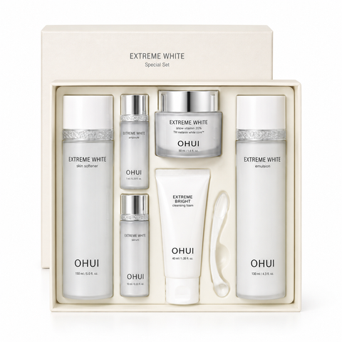 s125 m881(3) SET Ohui Trắng Extreme White nước 150ml + sữa 130ml + kem 30ml - 6sp