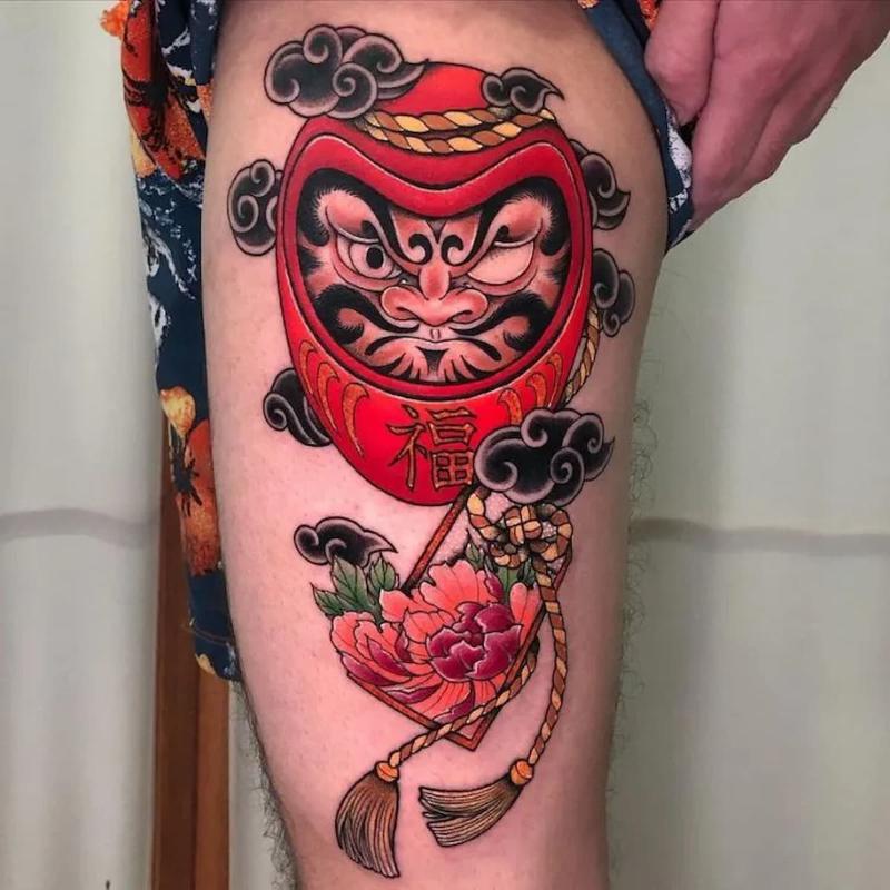 Ý nghĩa hình xăm Daruma và những mẫu tattoo thịnh hành nhất