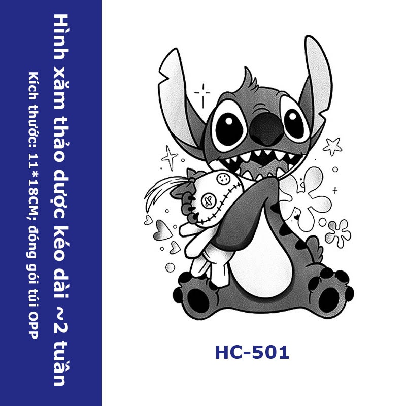 Hình xăm stich HC-501