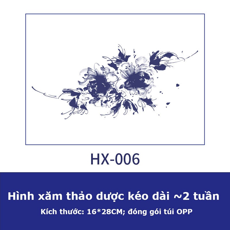 Hình xăm HX 16*28CM - HX-006