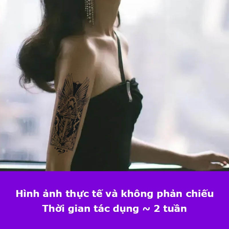 Hình xăm hiệp sĩ thiên thần KT-234