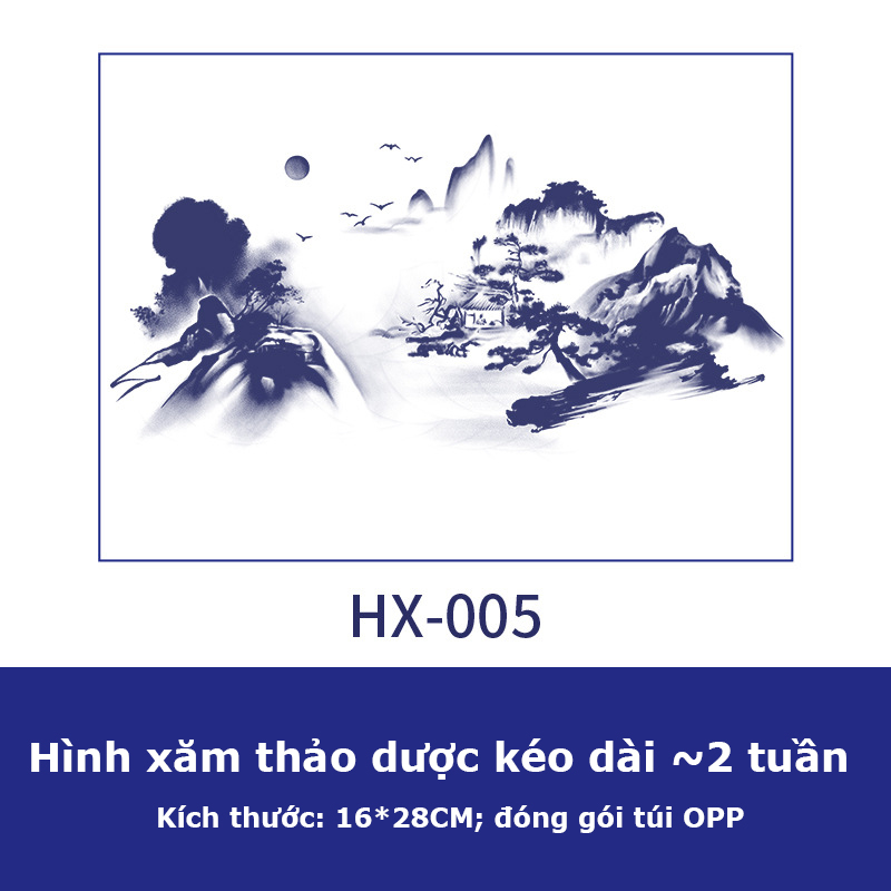 Hình xăm HX 16*28CM - HX-005