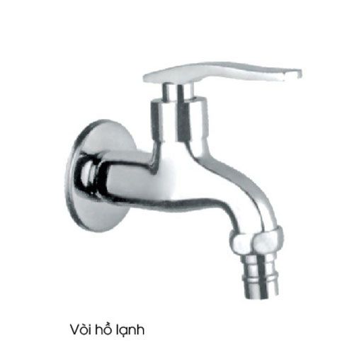 Vòi hồ lạnh mạ crom - niken Dukio D6001