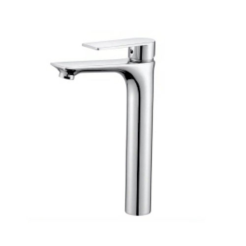 Vòi lavabo 1 lỗ nóng lạnh(30cm) mạ crom - niken Dukio D1565C