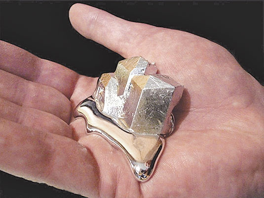 Kim loại tan chảy Gallium