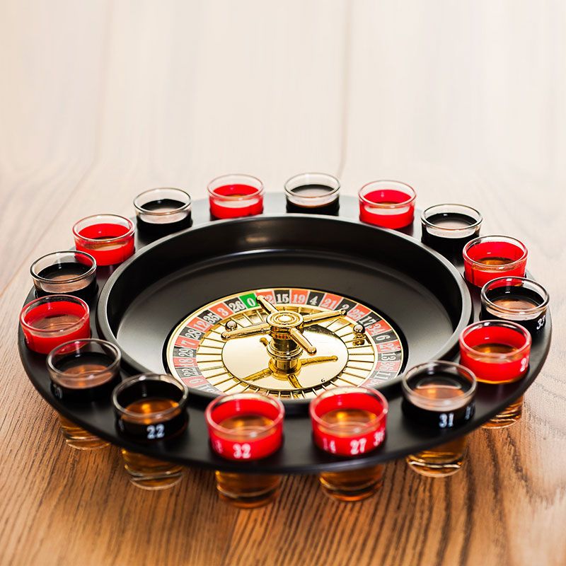 Vòng quay May mắn (Drinking Roulette Set)