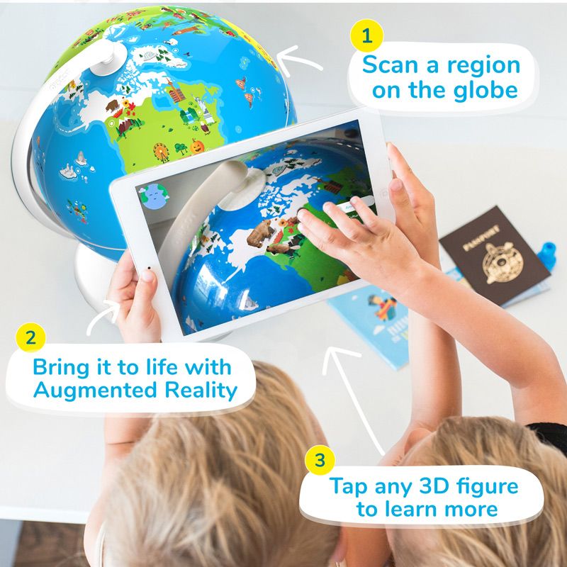 ĐỊA CẦU CÔNG NGHỆ AR TRÁI ĐẤT THỰC TẾ ẢO SHIFU ORBOOT (THE EDUCATIONAL AR GLOBE)