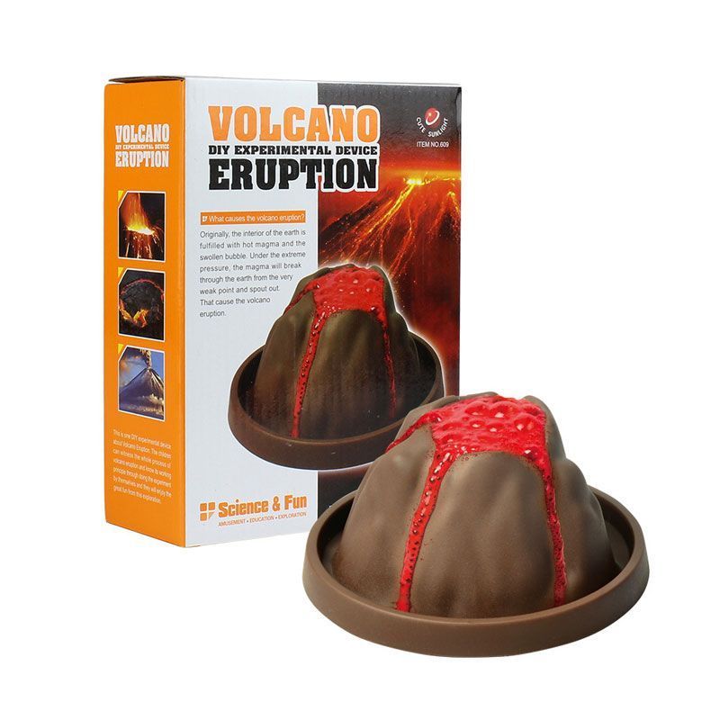 BỘ ĐỒ CHƠI HÓA HỌC VUI - NÚI LỬA PHUN TRÀO (VOLCANO ERUPTION SCIENCE EXPERIMENT KIT)