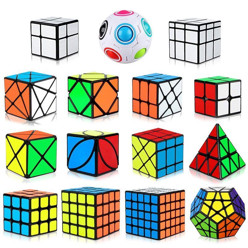 RUBIK ĐỘC ĐÁO CÁC LOẠI (CREATIVE RUBIK'S CUBES)