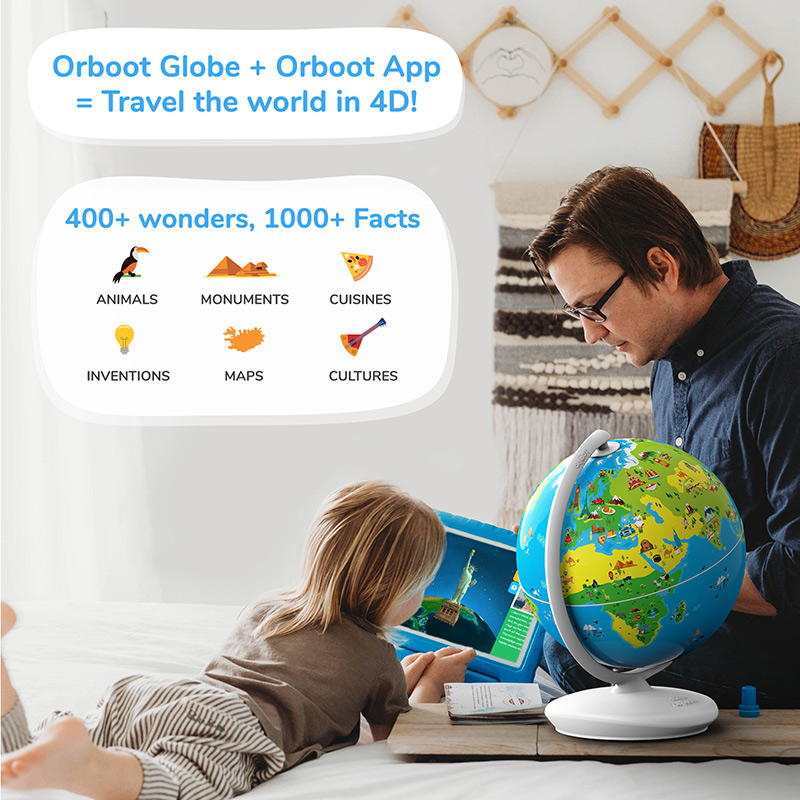 Trái Đất Thực tế ảo Shifu Orboot (The Educational AR Globe)