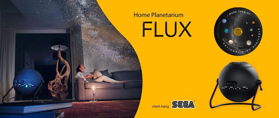 Đèn chiếu vũ trụ SEGA chính hãng - Flux Home Planetarium