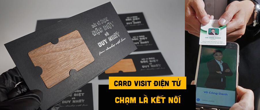 Card Visit Điện Tử NFC - Thẻ Cá Nhân Thông Minh - Trang Cá Nhân