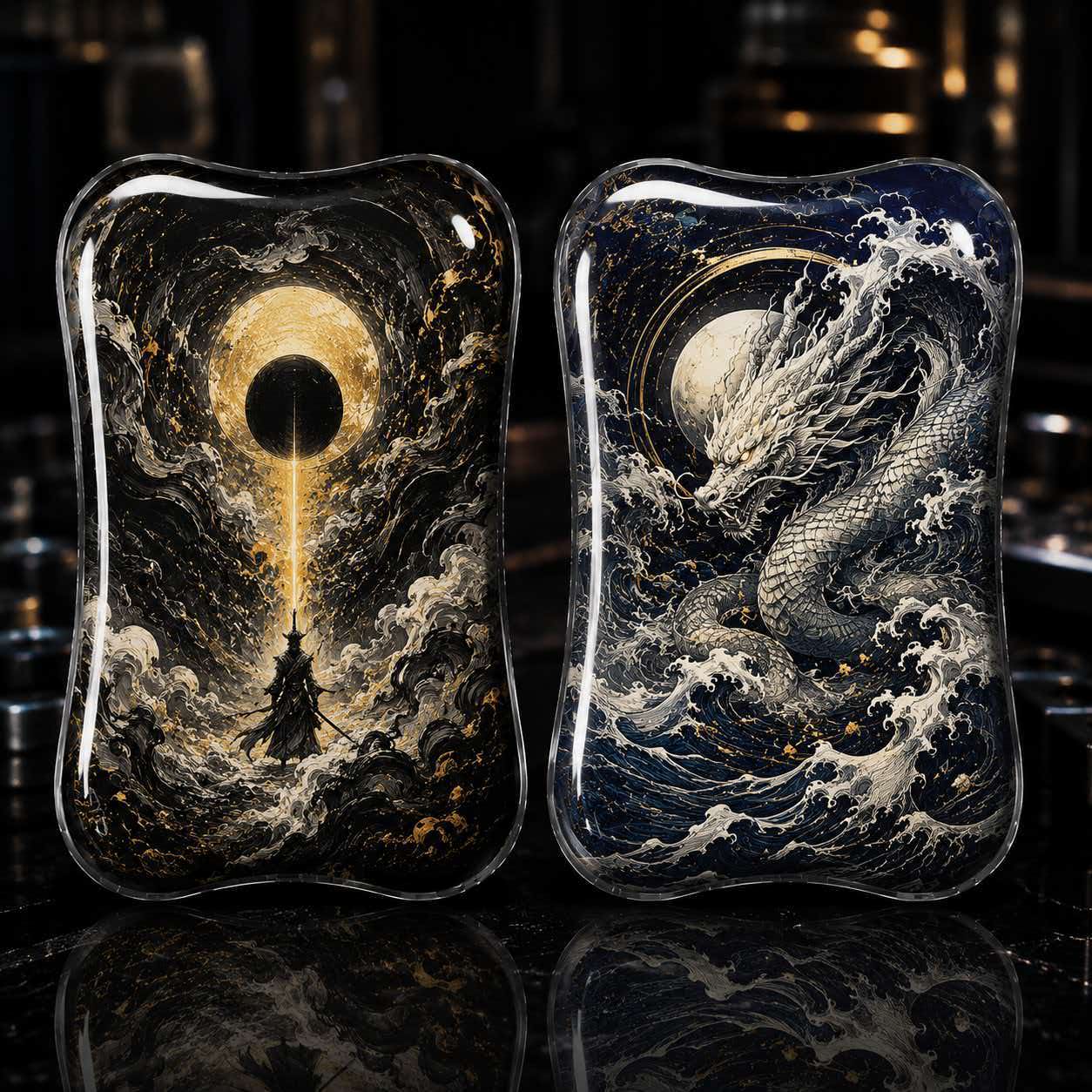 Mặt Plate Custom Thay Thế Cho Thẻ Đẩy Vô Cực Freehand by Haloo Player (Không Kèm Thân Thẻ Chính)
