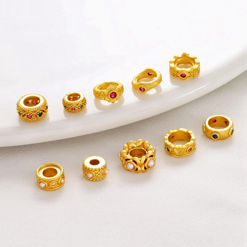 Phụ Kiện Cột Bộ Đao Dây Đeo cho EDC - Hạt Xỏ Dây/ Khoen Chốt Kim Loại Thường