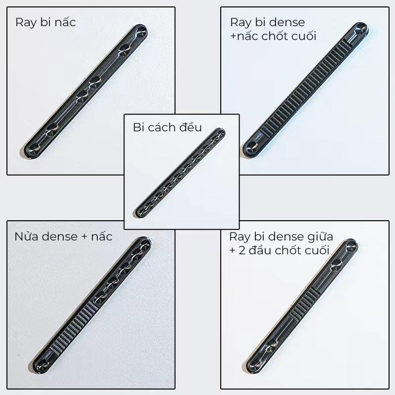 Phụ Kiện Gắn Thêm EDC Rãnh Bi Cho Sunday Pro by Haloo Player - Zircon