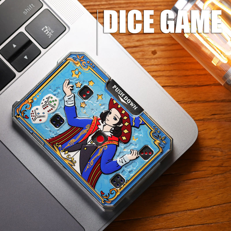 Thẻ Bấm EDC Đổ Xí Ngầu Tự Động Dice Game by Cootin
