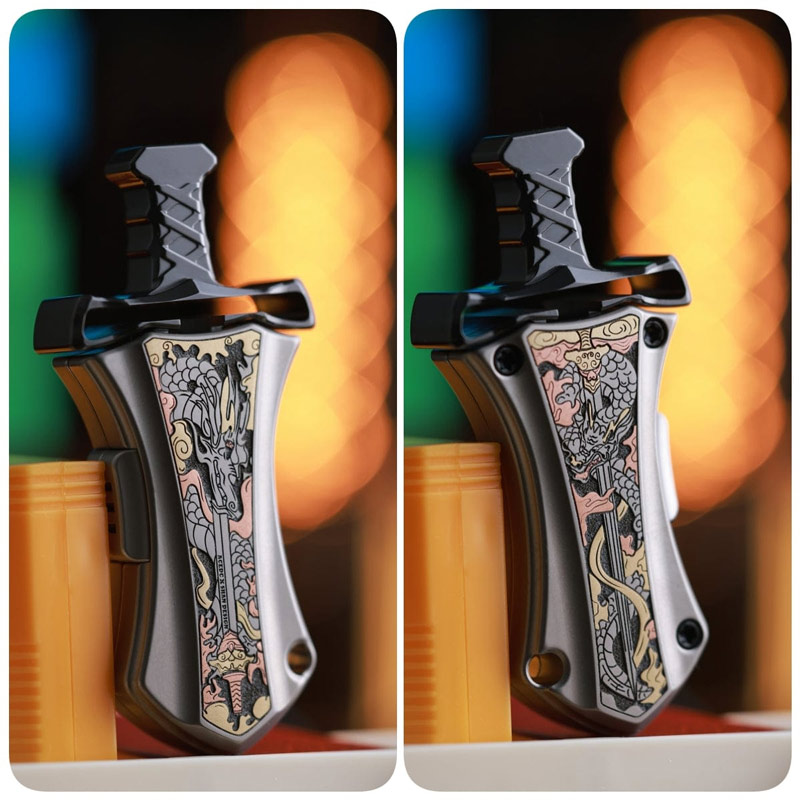 Thẻ Đẩy EDC Kiếm Master Sword - Dragon Slayer by ACEdc