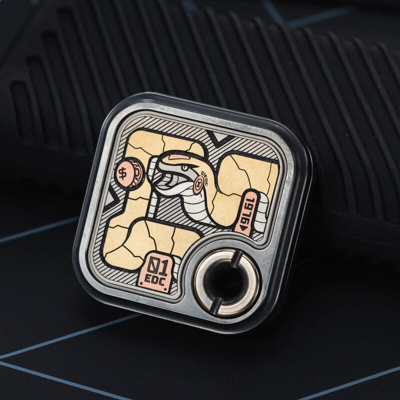 Thẻ Đẩy EDC Maze Block - Snake by 01EDC