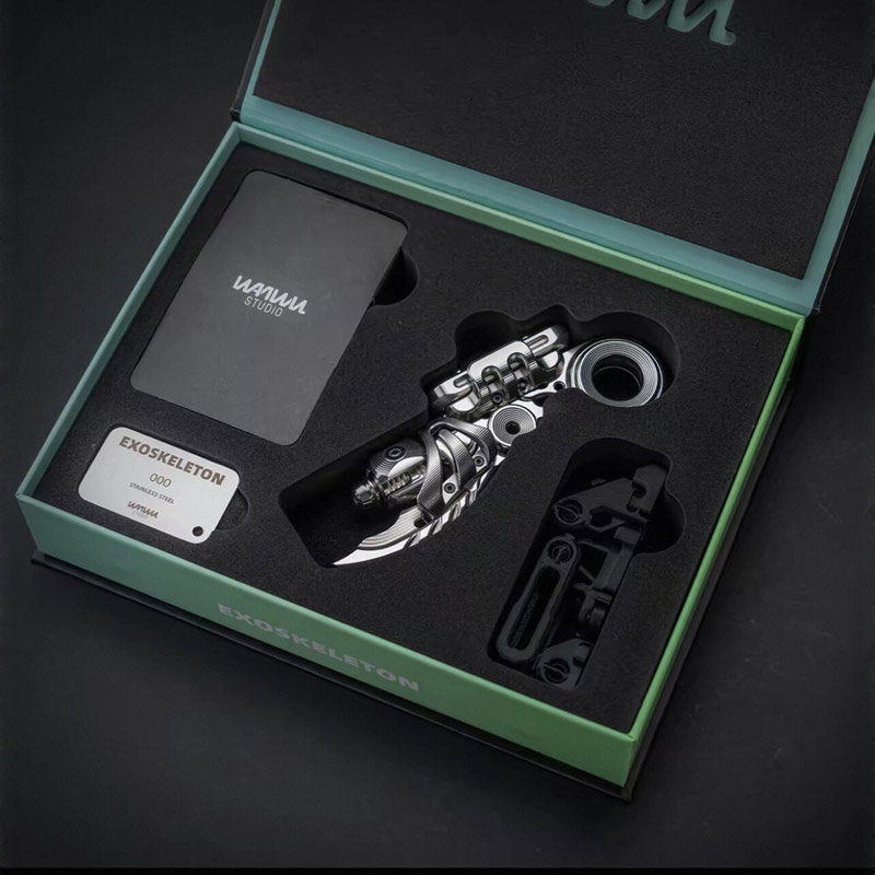 Thẻ Đẩy EDC Tactics Exoskeleton Thép Full Set by Wanwu