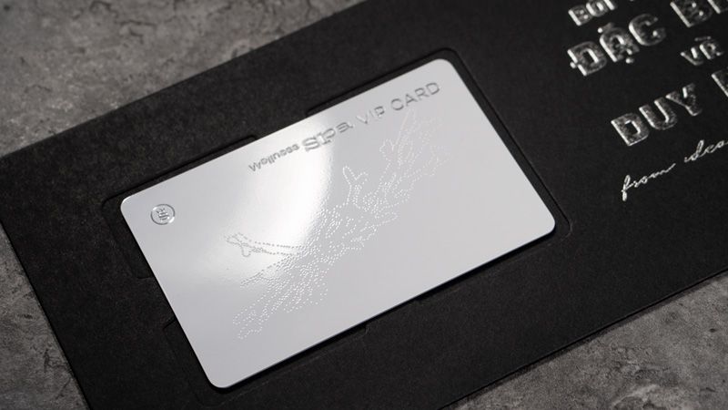 metal vip card