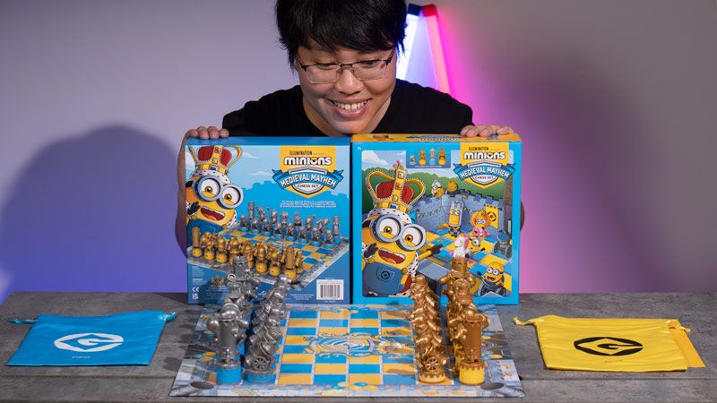 cờ vua minions chess set