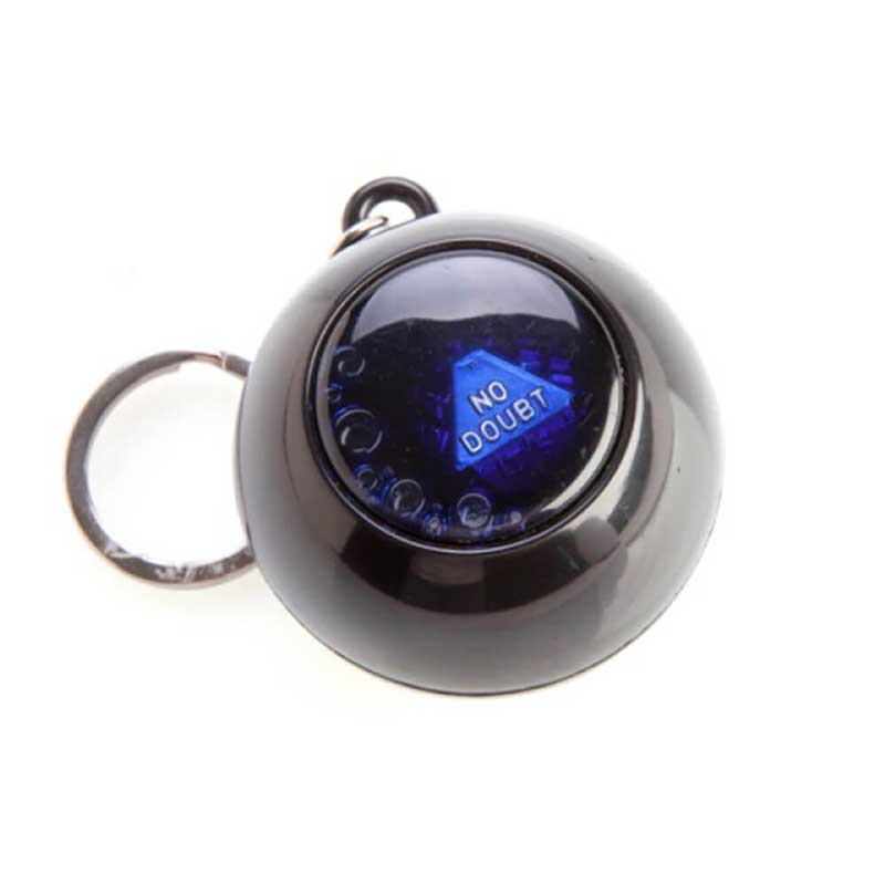 Móc khóa Quả cầu tiên tri magic 8 ball (Prophecy Keychain)