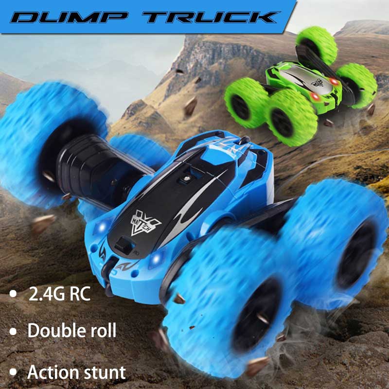 ĐỒ CHƠI ĐIỀU KHIỂN TỪ XA CHO BÉ XE ĐIỀU KHIỂN CÓ THỂ ĐỔI BÁNH XE REMOTE CONTROL STUNT CAR TOYS