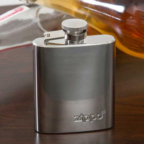 Zippo Flask Bình thép không gỉ chuyên dụng Zippo 3OZ