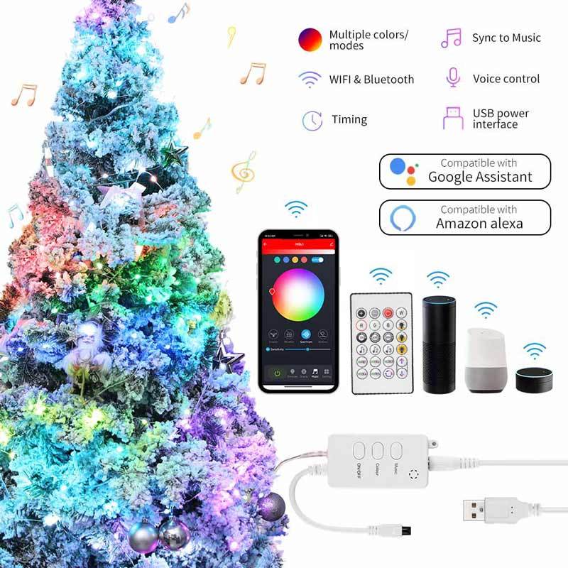 đèn LED thông minh điều khiển wifi bluetooth